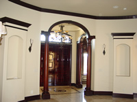 arches in entryway